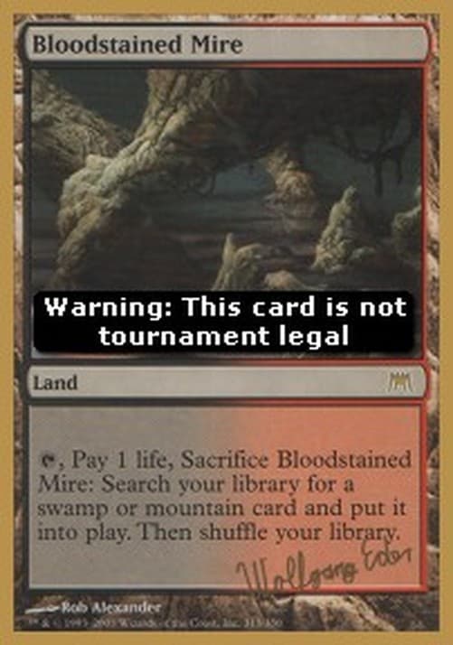 Magic: The Gathering Bloodstained Mire
