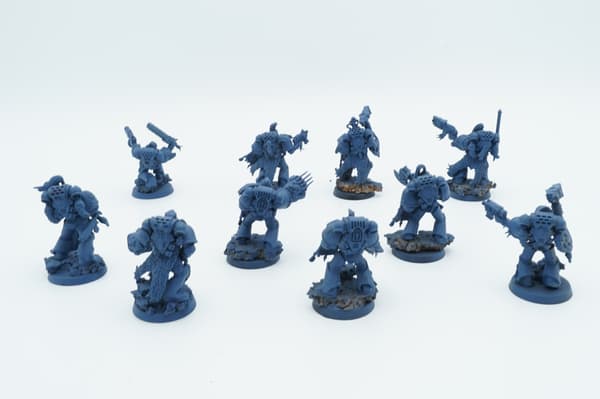 Warhammer 40k Space Wolves Pack – set of 10 plastic miniatures