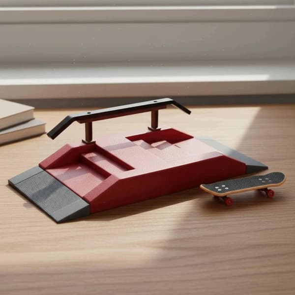 Finger Skateboard Ramp Kit Gift Box – Packaged mini fingerboard D