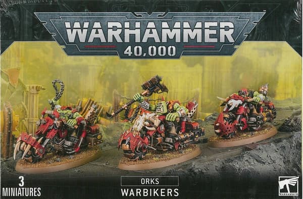 Warhammer 40,000 Orks: Ork Warbiker Mob by Games Workshop
