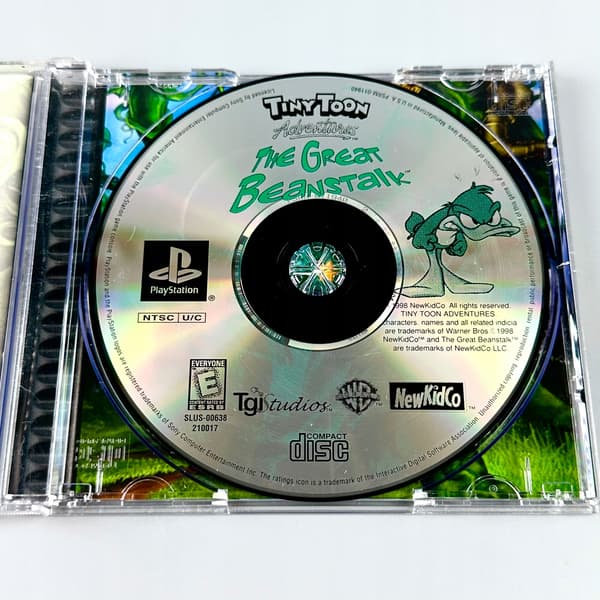 Tiny Toon Adventures: The Great Beanstalk | PS1 | PSX | COMPLETE SET 3xA
