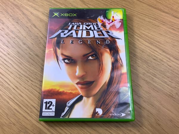 TOMB RAIDER LEGEND – disc in excellent condition, XBOX CLASSIC launch edition