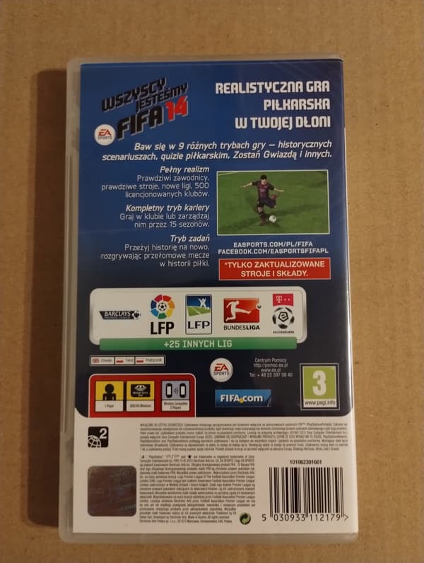 FIFA 14 PSP Polish Edition