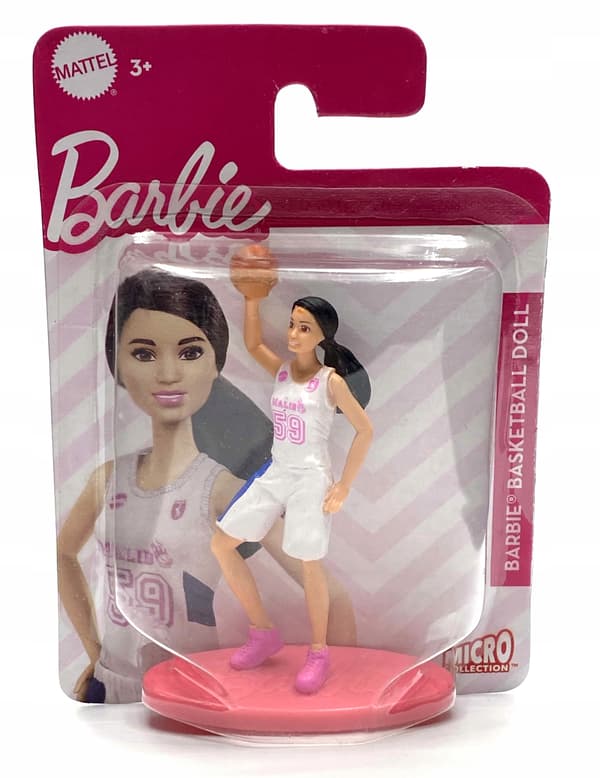 BARBIE BASKETBALL DOLL – DAMAGED, MANUFACTURING DEFECT