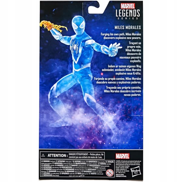 Miles Morales (Translucent) Marvel Legends Action Figure