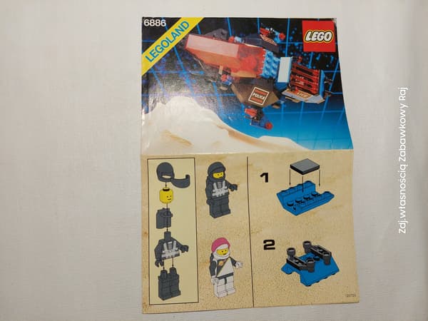 LEGO instructions for set 6886