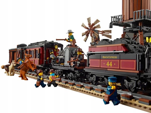 LEGO BrickLink Designer Programme 910044 – Wild West Train Building Set