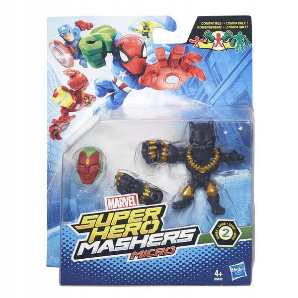 Hasbro Avengers Micro Hero Mashers: Spider-Man vs. Marvel’s Rhino