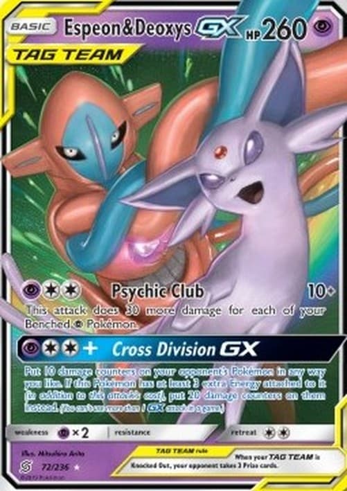 Pokemon Espeon & Deoxys GX