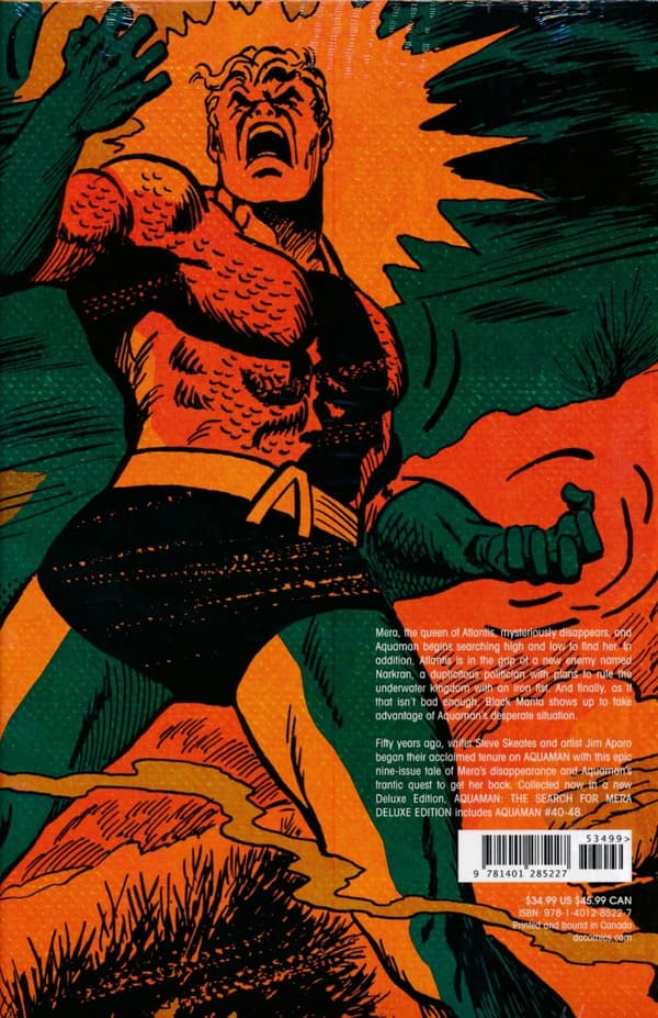 TD2 AQUAMAN: THE SEARCH FOR MERA – DELUXE EDITION (Hardback)