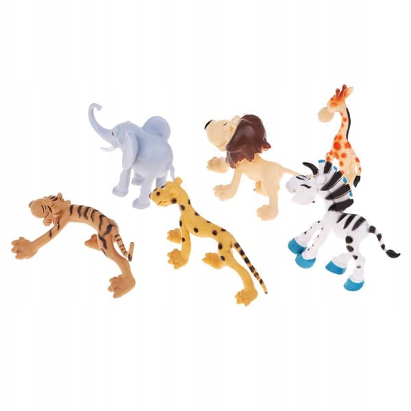 Simulation: Wildlife, Animals, Lions, Dinosaurs, Group, Toy Animals