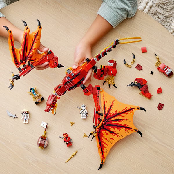 LEGO Ninjago 71753 The Fire Dragon’s Attack
