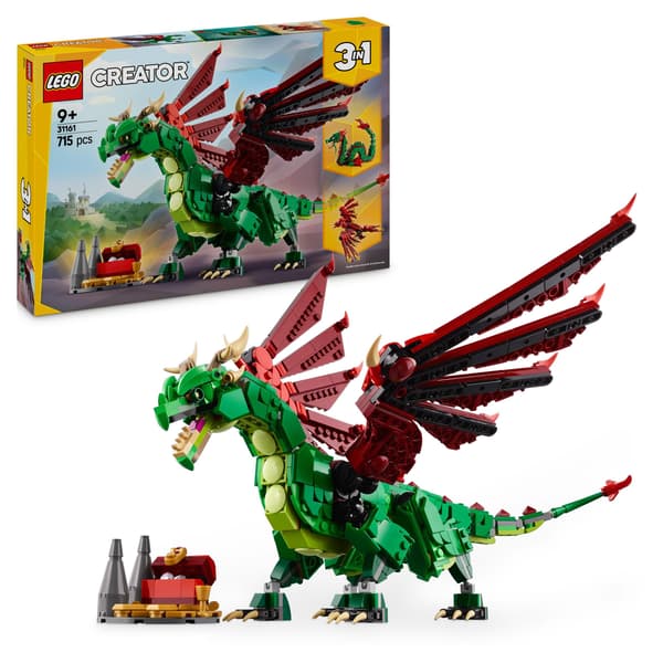 LEGO Creator 3-in-1 31161 Medieval Dragon