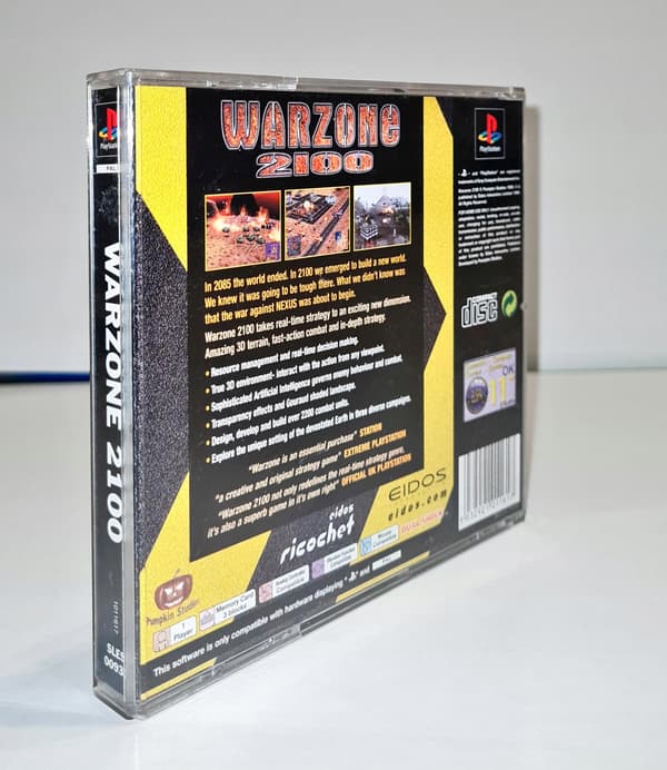 WARZONE 2100 PSX 3XA – WELL-MAINTAINED DISC -5