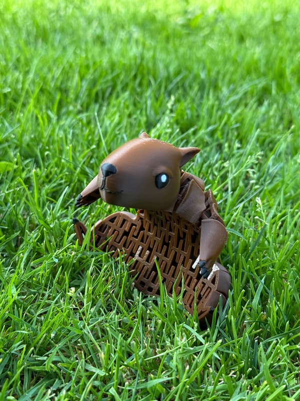 3D Moving Capybara | High Quality | Realistic | Stress-relieving | Gift | Toy