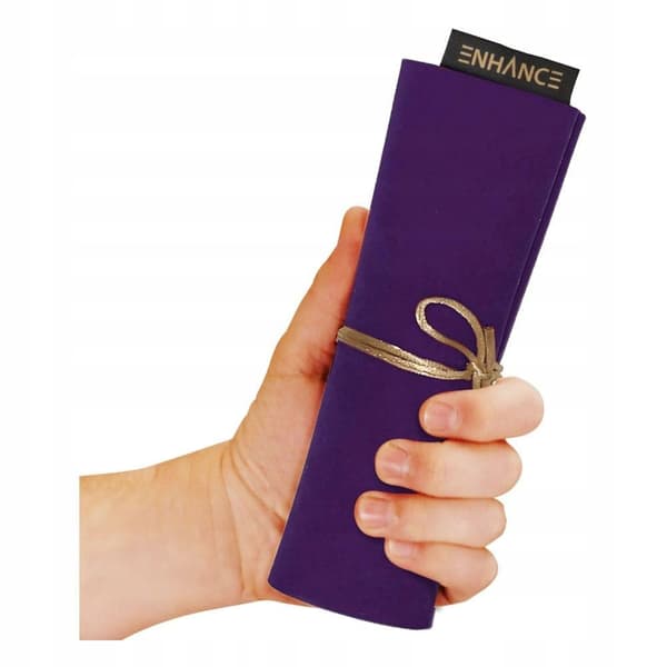 Enhance - Tabletop Roll on a Scroll Bag (case + set of dice) - Purple