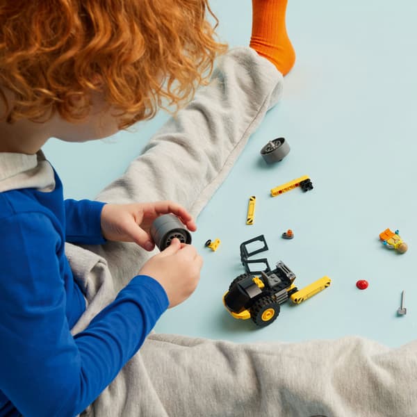 LEGO CITY BUILDING BRICKS: ROAD ROLLER, 78 PIECES, 5+