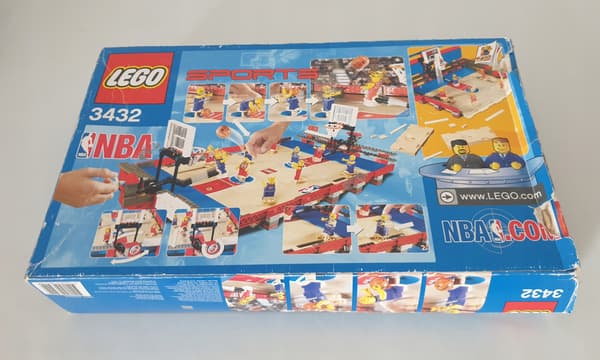 Lego 3432 NBA Challenge box and instructions