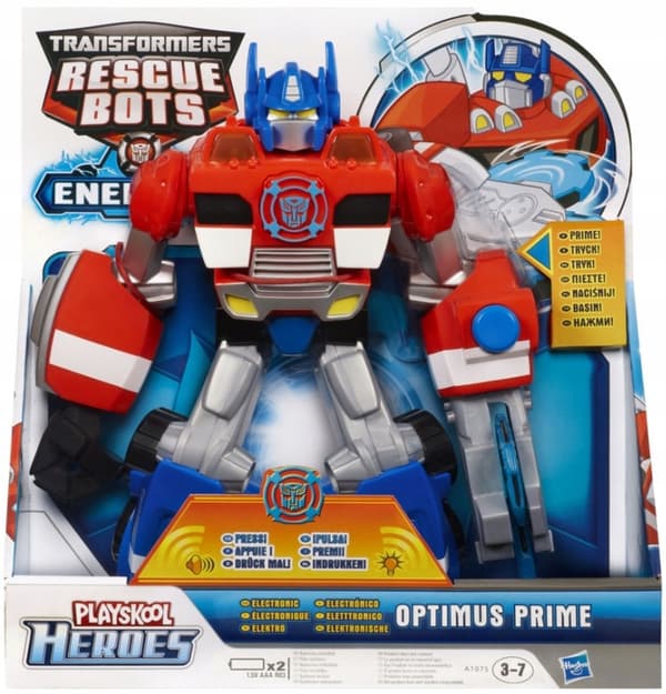 Electronic Optimus Prime Transformers Figurine