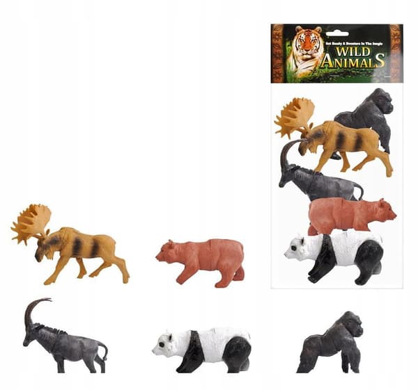 ZOO ANIMAL SET (5 PIECES) [FIGURES]