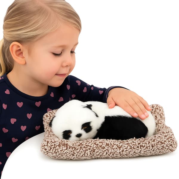 SLEEPING PANDA ON A CUSHION – FIGURINE