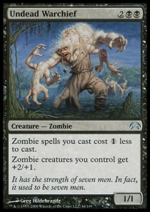 Magic: The Gathering Undead Warchief