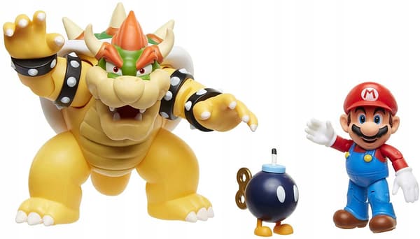 NINTENDO - MARIO VS. BOW ACTION FIGURES ASSORTMENT