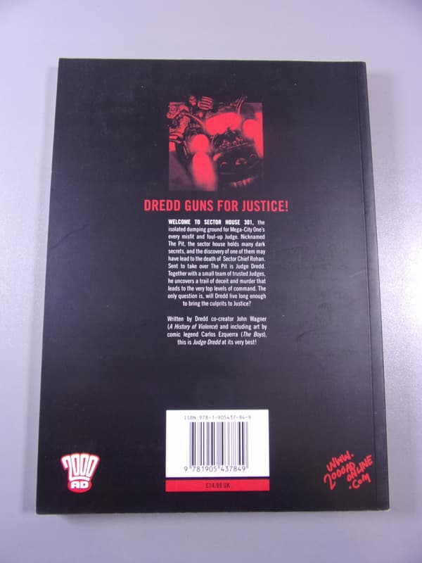 JUDGE DREDD: THE PIT, 2008, English-language edition