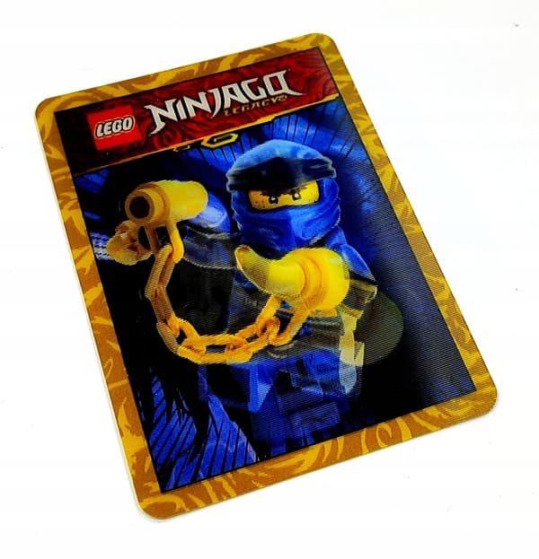 LEGO NINJAGO 3D COLLECTOR’S CARD. JAY