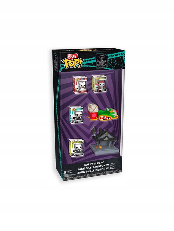 Sally, Jack, Zero 6-pack (Funko Bitty POP)