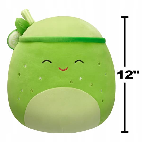 Squishmallows Plush Figure: Green Juice, 30 cm