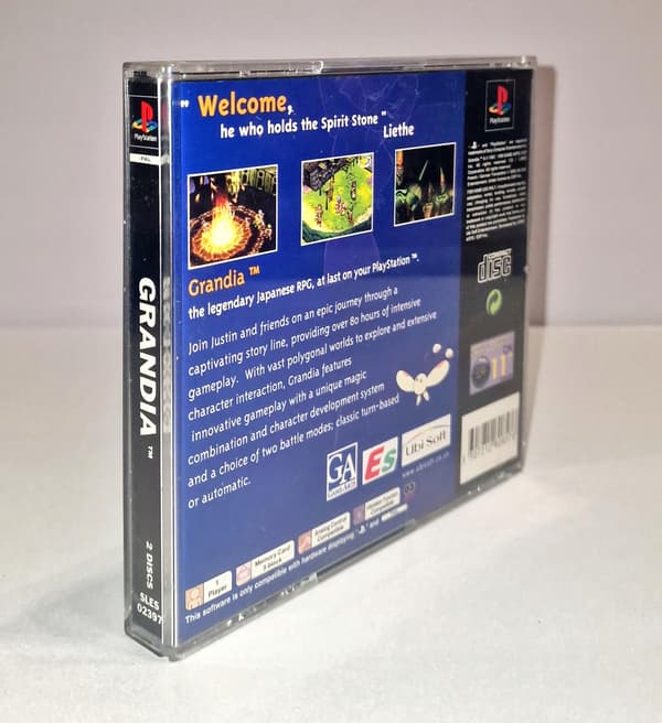Grandia for PSX – READ THE DESCRIPTION!!