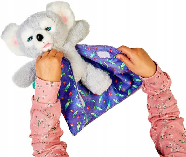 Little Live Pets INTERACTIVE SOFT TOY SLEEPING KOALA BEAR SOUNDS REACTIONS BLANKET