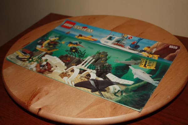 Lego System 6559 Underwater Excavation