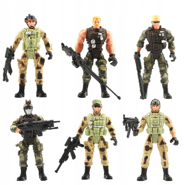 Special Forces Action Figures – A multi-functional role-play toy – Squad toy, Style B