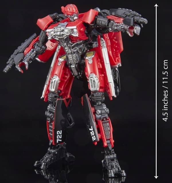 Transformers SHATTER DLX RED LIGHTNING Figure