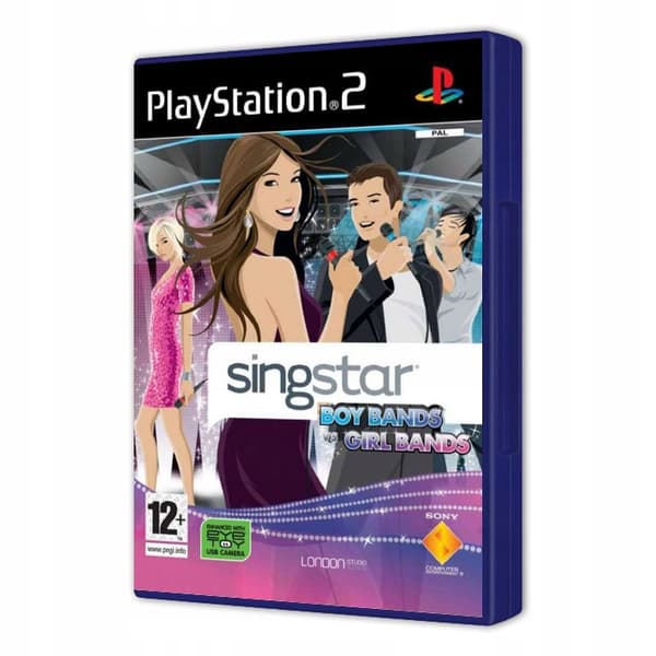 SINGSTAR BOYBANDS VS GIRLBANDS PS2