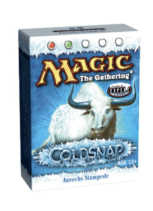 Magic: The Gathering Coldsnap: Aurochs Stampede Theme Deck