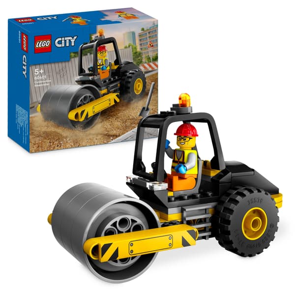 LEGO CITY BUILDING BRICKS: ROAD ROLLER, 78 PIECES, 5+