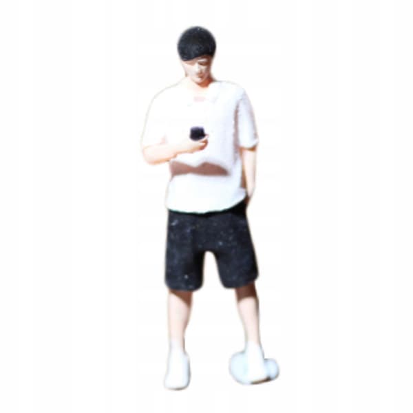 1/64 scale model figures Resin Creative landscape display scene 2.8 cm Boy