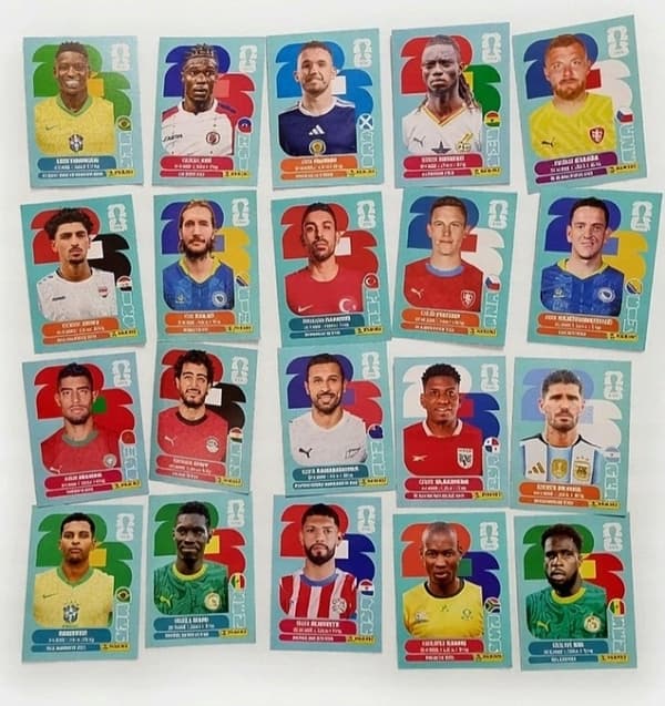 SMALL FIFA WORLD CUP 2026 TIN + STICKERS