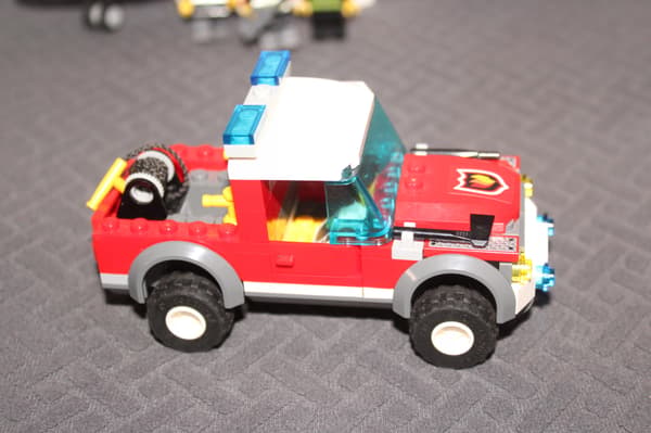 LEGO CITY TOWN 7206 SET INSTRUCTIONS: Fire Helicopter – Fire Brigade