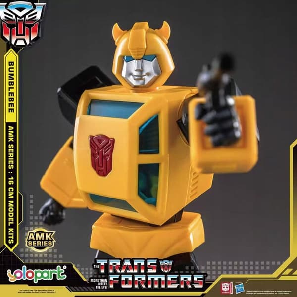 Bumblebee AMK Series 16 cm Construction Model - Transformers G1 - Yolopark
