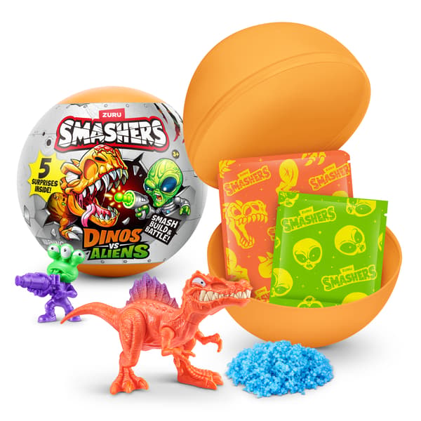 SMASHERS - DINOS VS ALIENS PLANET S1 (74155GQ1) [FIGURINE]