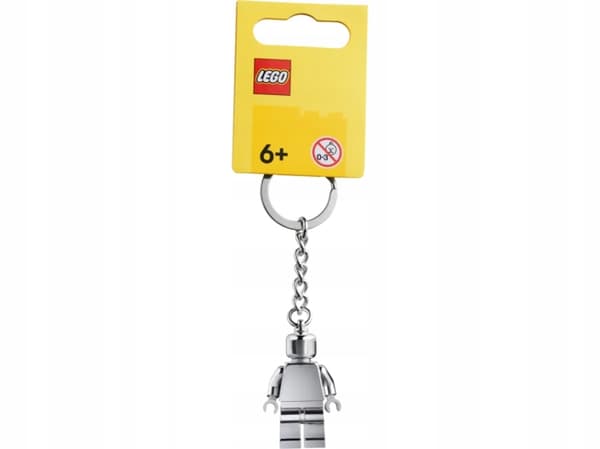 LEGO 854305 Keyring with a silver minifigure