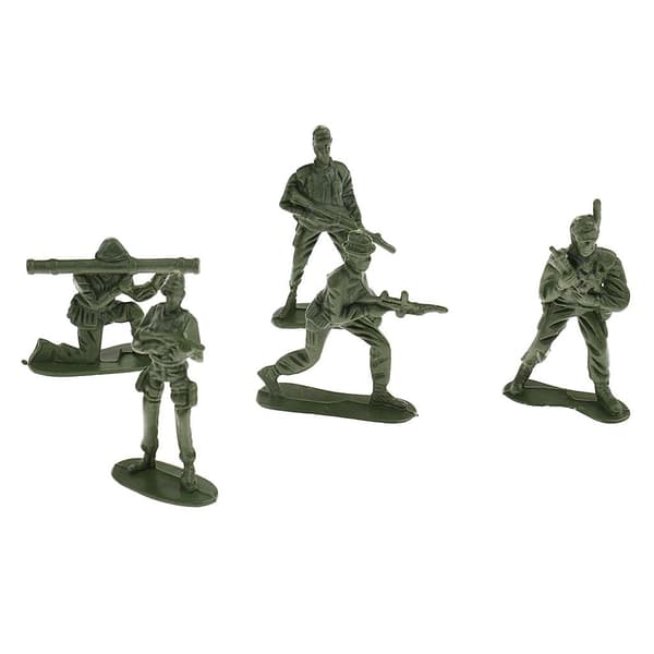 5cm Plastic Action Figures: Men II – Soldiers – Toy Figures