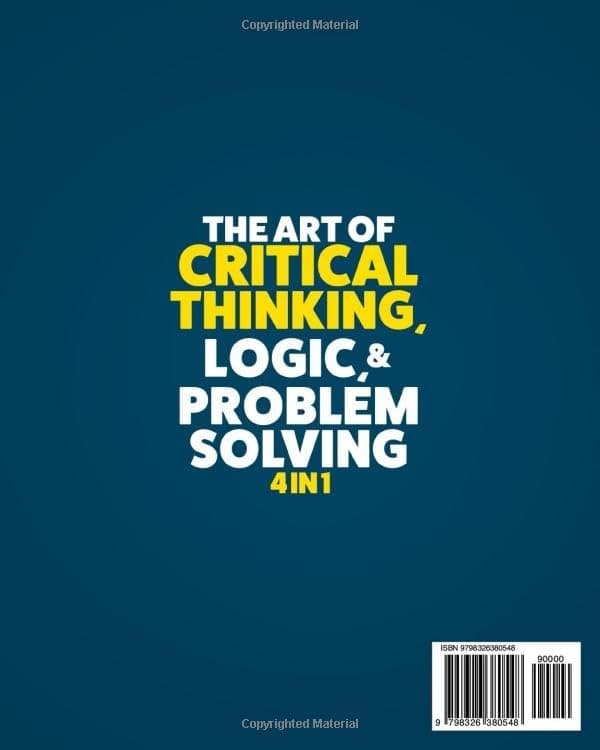Meskill, Winston, *The Art of Critical Thinking, Logic, & Problem Solving*: 15