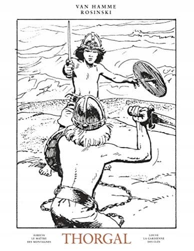 The Complete Thorgal (B&W) – Volume 3: Includes 1 bookplate by Jean Van Hamme