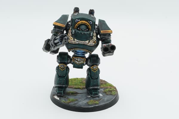 Warhammer: The Horus Heresy Contemptor Dreadnought plastic model