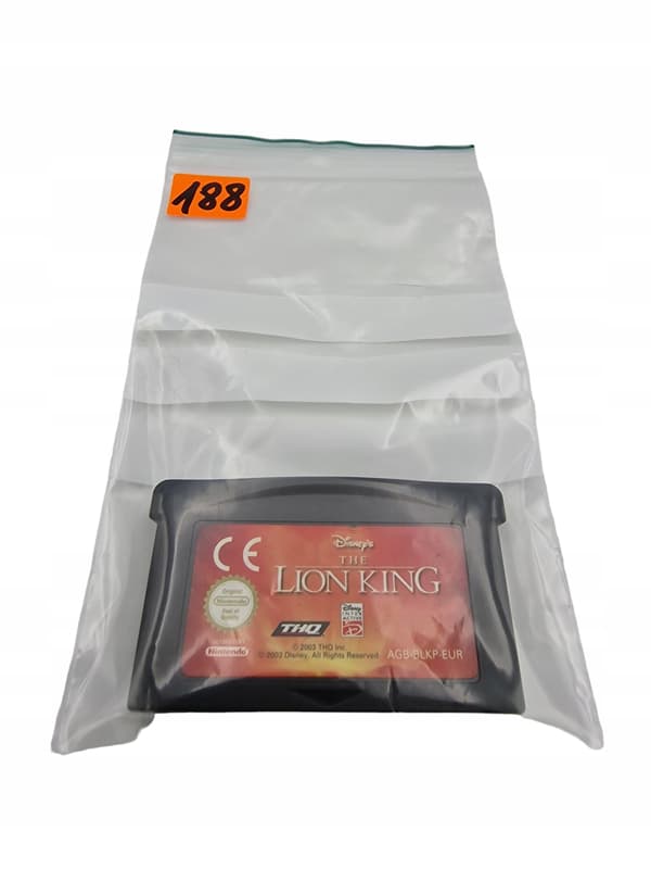 GAME BOY ADVANCE: THE LION KING – ORIGINAL